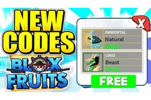 Tổng Hợp Code Blox Fruit (x2 EXP, Reset) Mới Nhất 2025