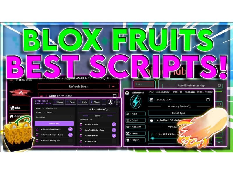 Lợi Ích Khi Sử Dụng Script Blox Fruit