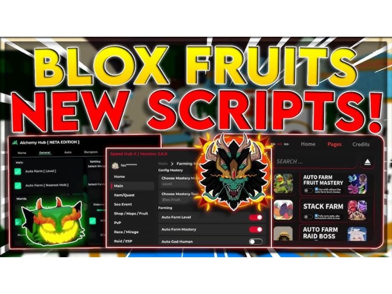 Hướng dẫn sử dụng Script Blox Fruit Update 26