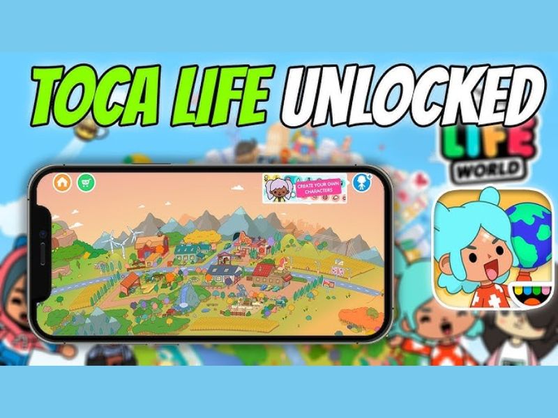 Tính Năng Nổi Bật Của Toca Boca Mod