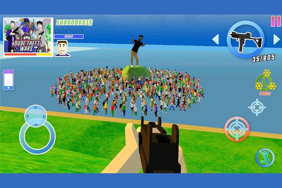 Banner Hack Dude Theft Wars 3