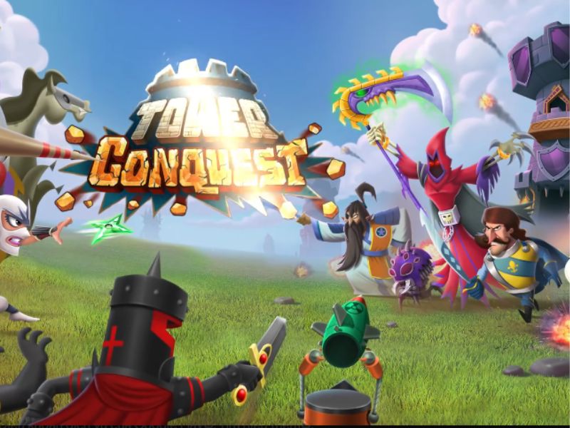 ảnh bìa Hack Tower Conquest MOD APK