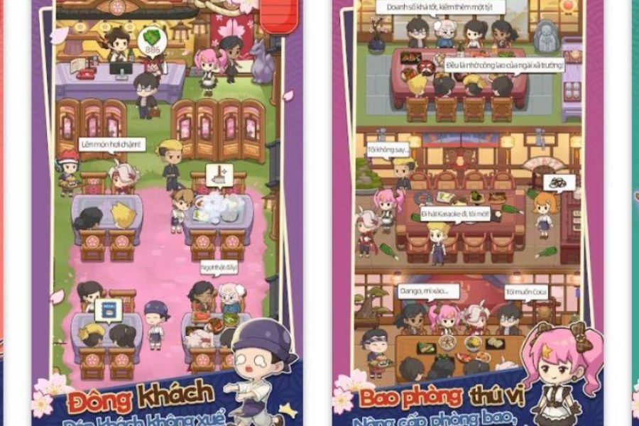 Banner hack Tiệm Sushi Mơ Ước