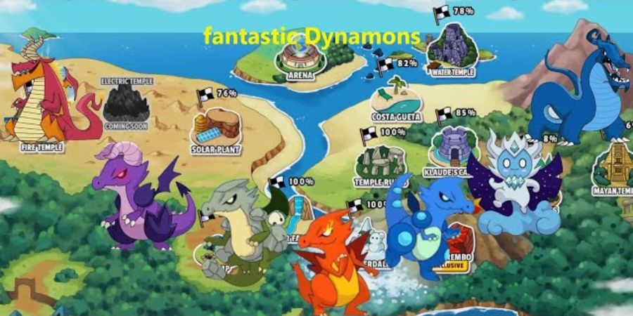 Banner Dynamons World Hack Full Rồng Apkmoday 2