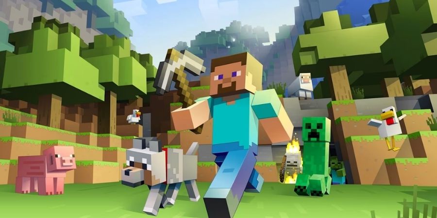 Banner Minecraft Menu Tiếng Việt Modlmh 2