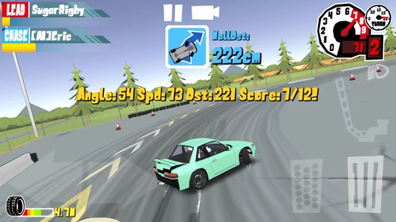 Lối Chơi Đua Xe Drift Tốc Độ Cao Trong Fr Legends Mod 