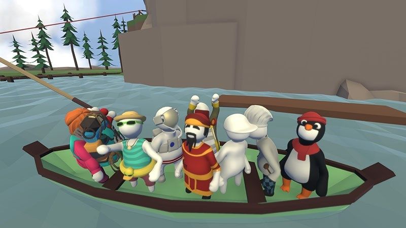 Nhân Vật Vật Lý Hài Hước, Linh Hoạt Trong Human Fall Flat APK