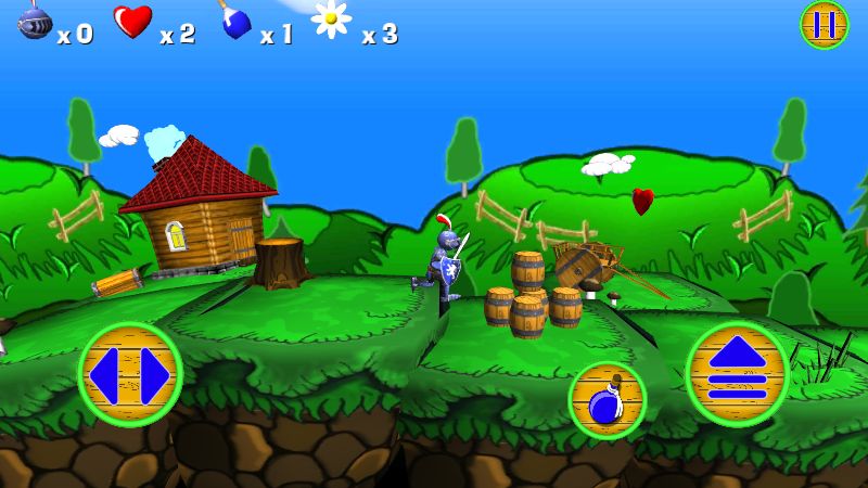 Đồ Họa Hoạt Hình Đẹp Mắt Trong Knight Adventure Mod APK