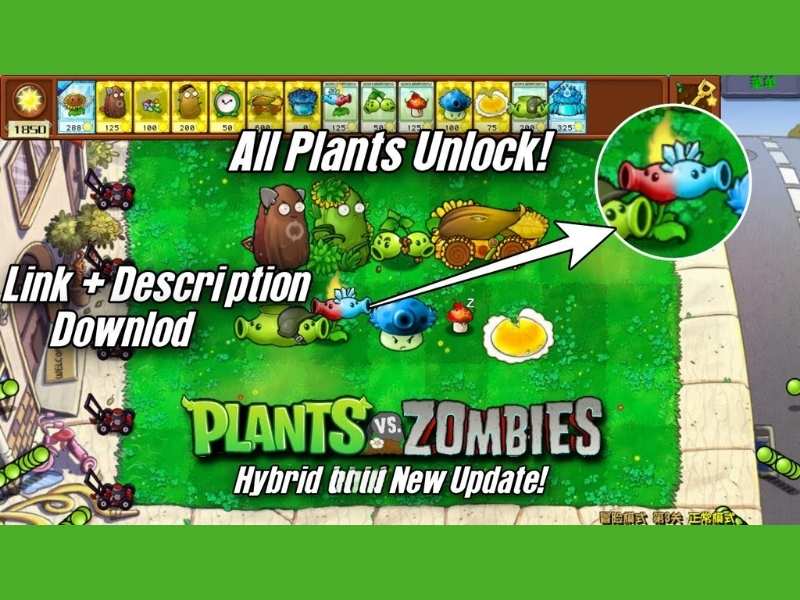 Những Điểm Nổi Bật Của PVZ Hybrid Hack