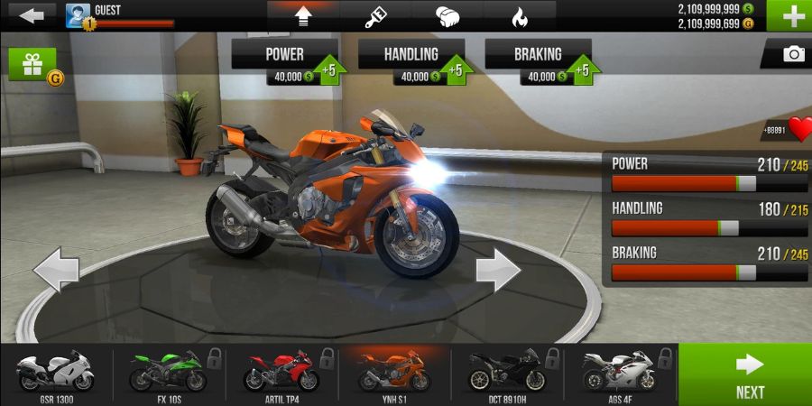 Banner Traffic Rider Mod Apk