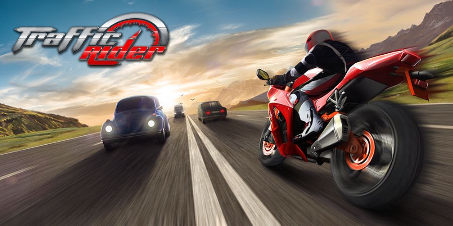 Banner Traffic Rider Mod Apk