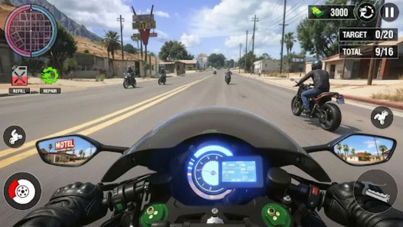 Giới Thiệu Tổng Quan Về Traffic Rider Mod Apk