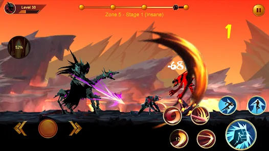 Bước vào những màn chiến đấu của Shadow Fighter 2