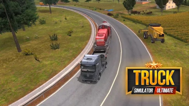 Đường dài trong Truck Simulator: Ultimate không chỉ có giữ ga tới đích
