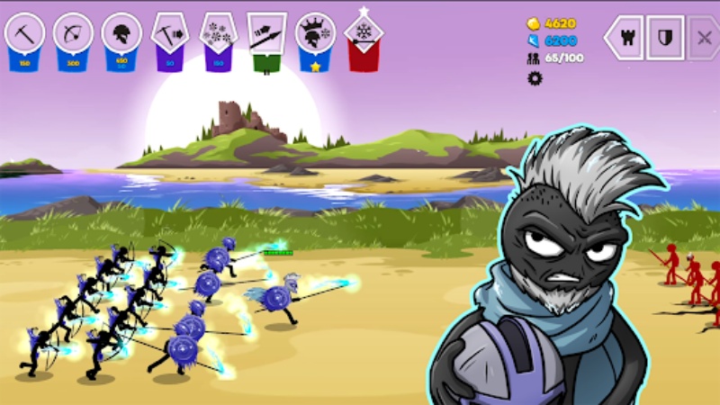 Làm quen với Stick War: Saga